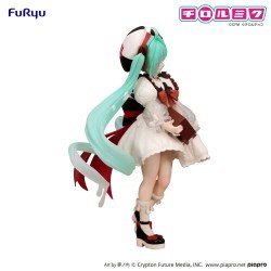 Hatsune Miku x Tirol Choco statuette PVC Trio-Try-iT Hatsune Miku Milk Ver. 18 cm | 4571623508458