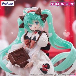 Hatsune Miku x Tirol Choco statuette PVC Trio-Try-iT Hatsune Miku Milk Ver. 18 cm | 4571623508458