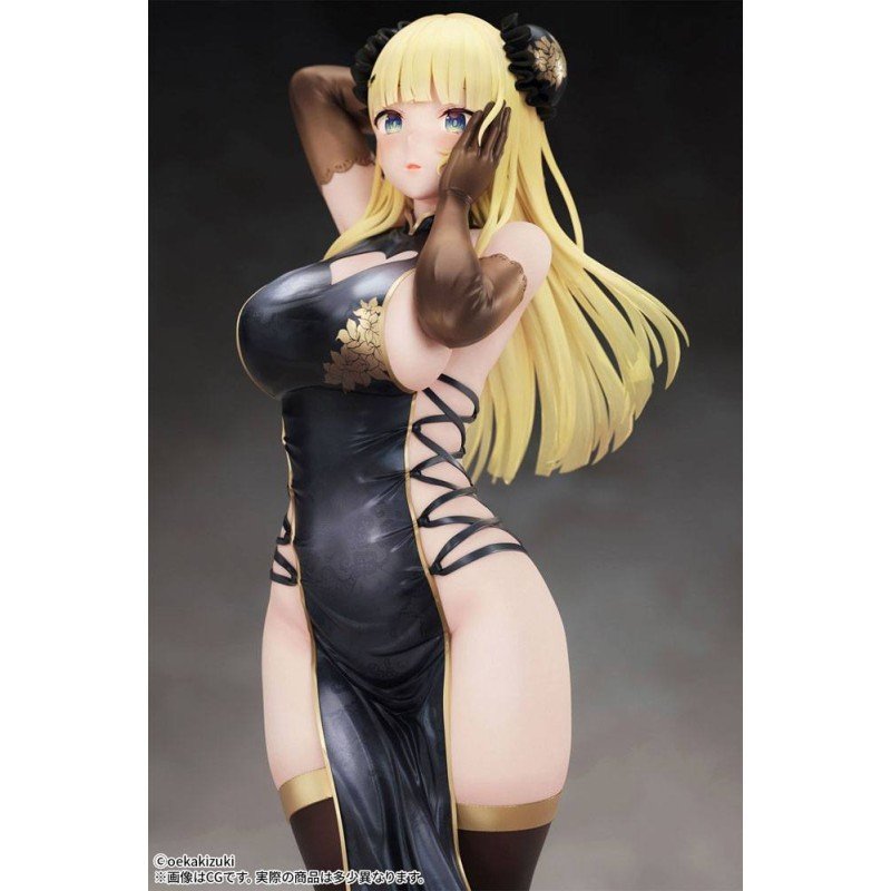 Original Character statuette 1/7 China Girl Black Ver. Illustrated by Oekakizuki 20 cm | 4571498448569