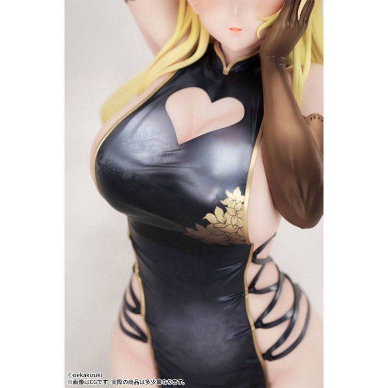 Original Character statuette 1/7 China Girl Black Ver. Illustrated by Oekakizuki 20 cm | 4571498448569