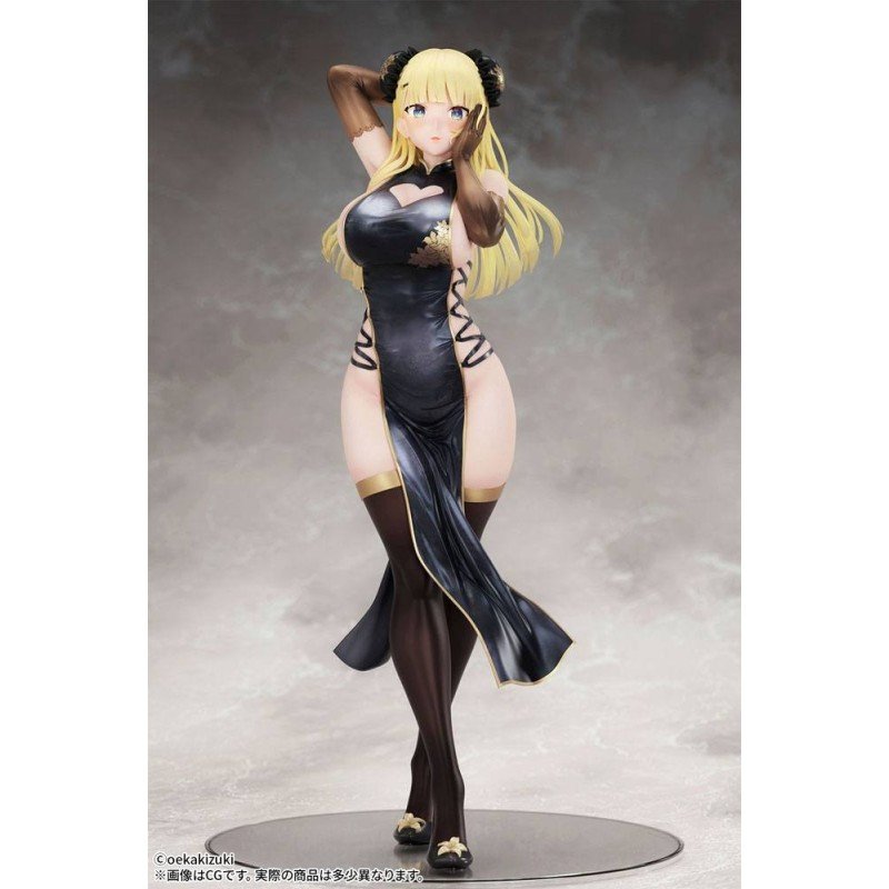 Original Character statuette 1/7 China Girl Black Ver. Illustrated by Oekakizuki 20 cm | 4571498448569