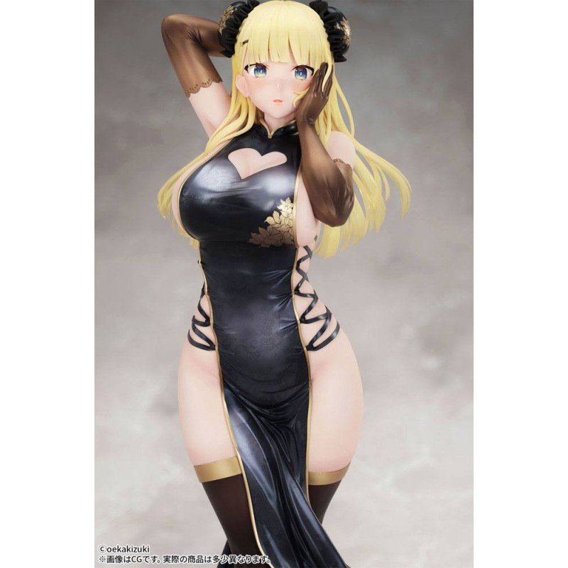 Original Character statuette 1/7 China Girl Black Ver. Illustrated by Oekakizuki 20 cm | 4571498448569