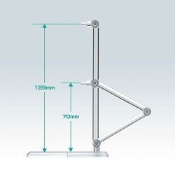 The Simple Stand Nendoroid More pack 3 socles pour figurines Hex Type | 4580590165281
