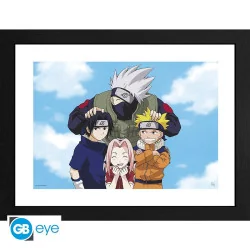 Naruto - Ingelijste poster "Teamfoto 7"