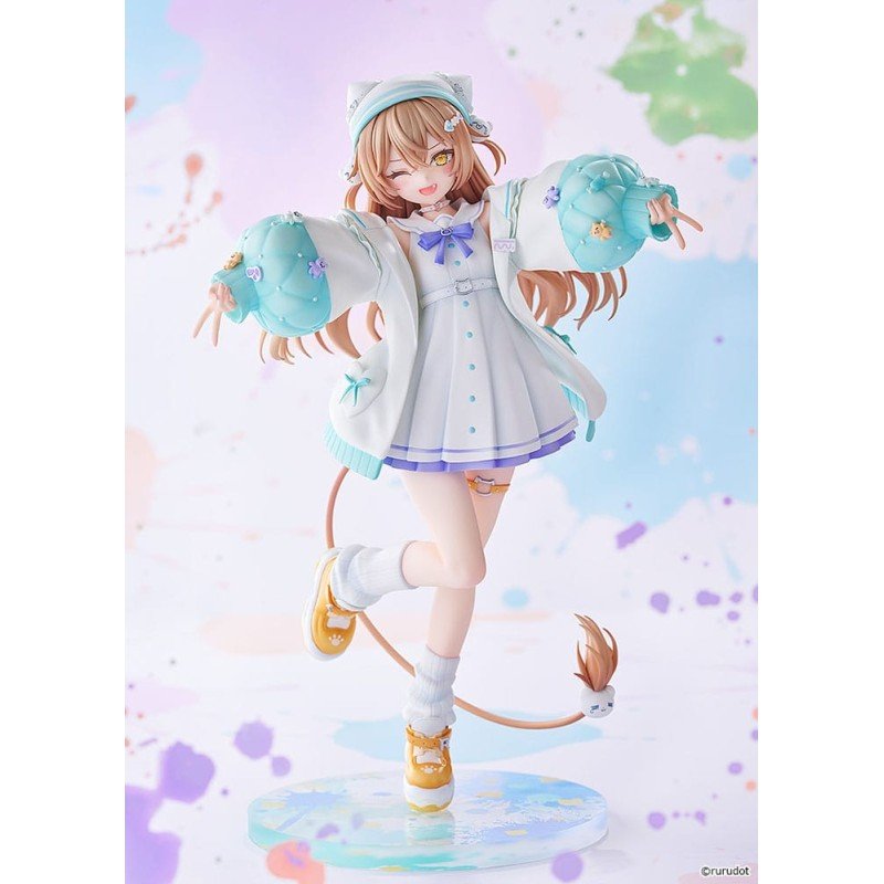VTuber statuette PVC 1/7 Rurudo Lion Pastel Oniku Ver. 25 cm | 4580828663855