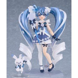 Character Vocal Series 01: Hatsune Miku figurine Figma Snow Miku: Crystal Snow Ver. 13 cm | 4580828663992