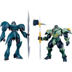 Starknight Tekkaman Blade pack 2 figurines Moderoid Plastic Model Kits Tekkaman Dagger & Tekkaman Axe