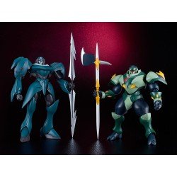 Starknight Tekkaman Blade pack 2 figurines Moderoid Plastic Model Kits Tekkaman Dagger & Tekkaman Axe | 4580828664364