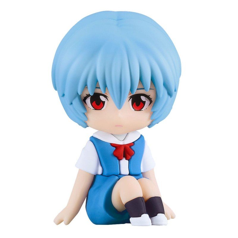 Rebuild of Evangelion figurine mini Rubber Mascot Nendroid Plus Rei Ayanami 8 cm | 4580828664401