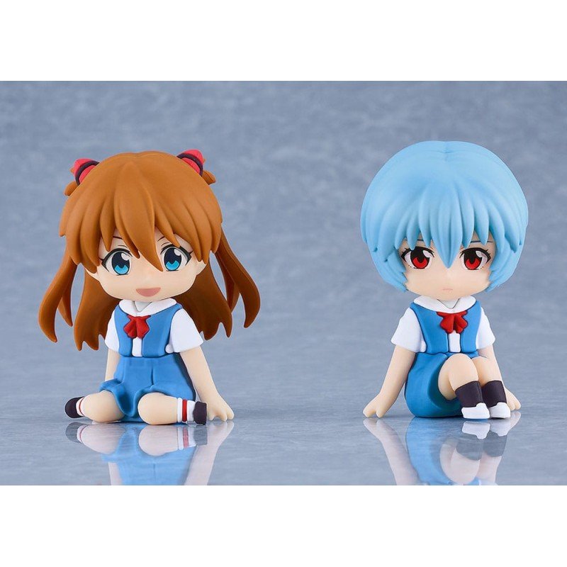 Rebuild of Evangelion figurine mini Rubber Mascot Nendroid Plus Rei Ayanami 8 cm | 4580828664401