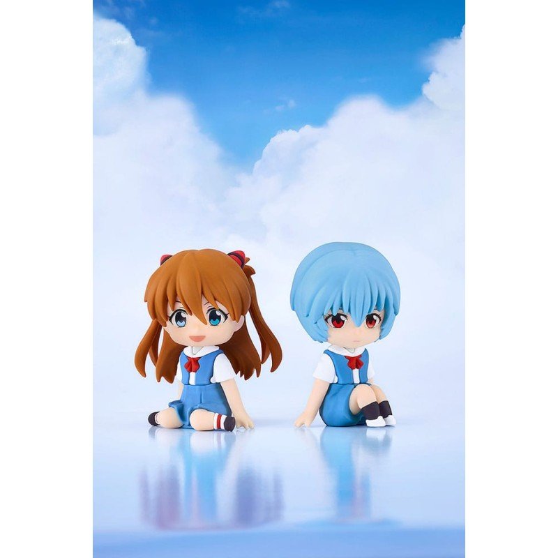 Rebuild of Evangelion figurine mini Rubber Mascot Nendroid Plus Rei Ayanami 8 cm | 4580828664401