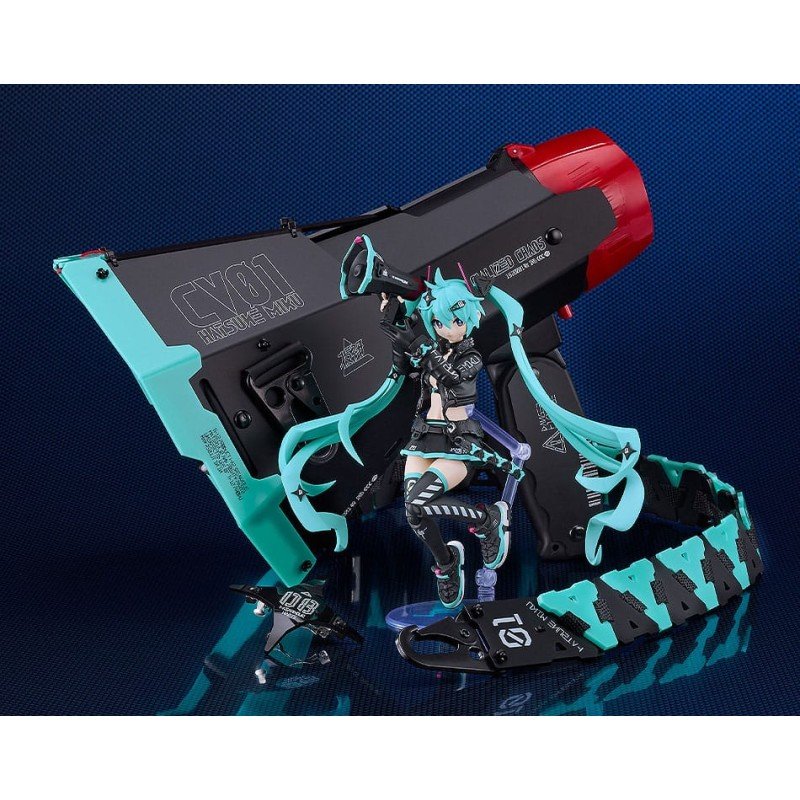 Character Vocal Series 01: Hatsune Miku maquette Plamatea Hatsune Miku: Chuocho Tactical Craft Ver. 15 cm | 4580828664470