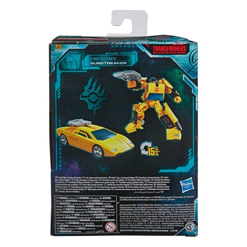 Transformers Generations War for Cybertron: Earthrise Deluxe Class figurine Sunstreaker 14 cm | 5010993660087