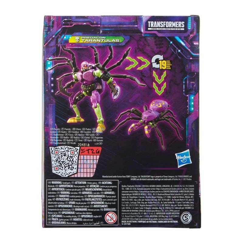 Transformers Generations Legacy figurine Deluxe Class 2022 Predacon Tarantulas 14 cm | 5010993972012