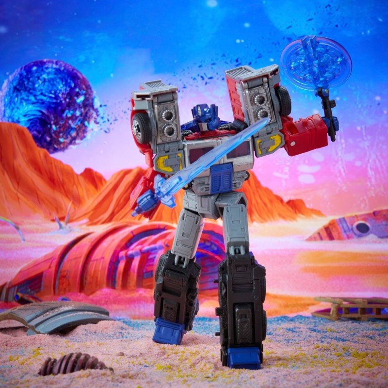 Transformers: Generation 2 Generations Legacy Voyager figurine 2022 Laser Optimus Prime 18 cm | 5010993934300
