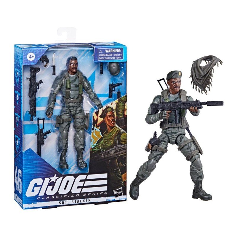 G.I. Joe Classified Series Action Figure 2023 Sgt. Stalker 15 cm | 5010993949557