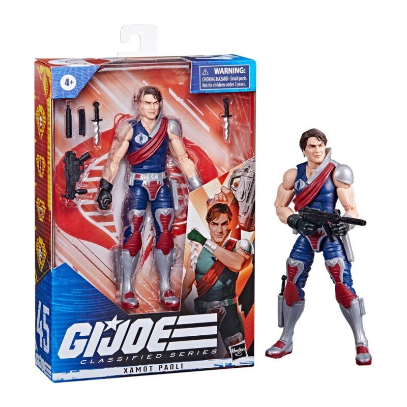 G.I. Joe Classified Series Action Figure 2023 Xamot Paoli 15 cm | 5010993949540