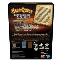 HeroQuest extension jeu de plateau Die Rückkehr des Hexen-Lords Quest Pack *ALLEMAND* | 5010993938827