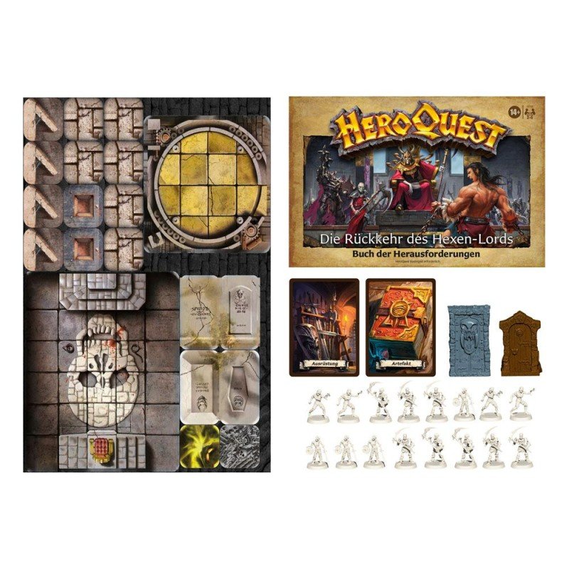 HeroQuest Board Game Expansion HeroQuest Die Rückkehr des Hexen-Lords Quest Pack german | 5010993938827
