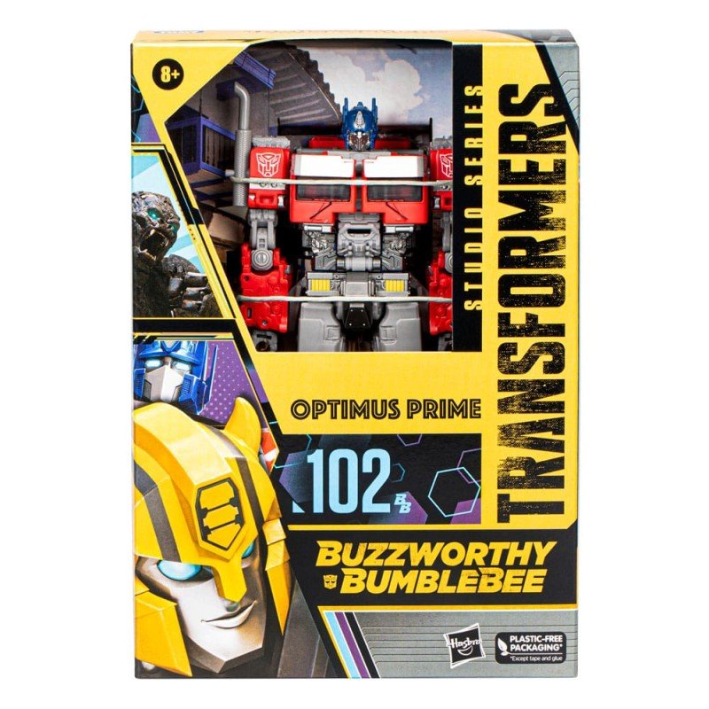 Transformers: Rise of the Beasts Buzzworthy Bumblebee Studio Series Action Figure 102BB Optimus Prime 16 cm | 5010996141958
