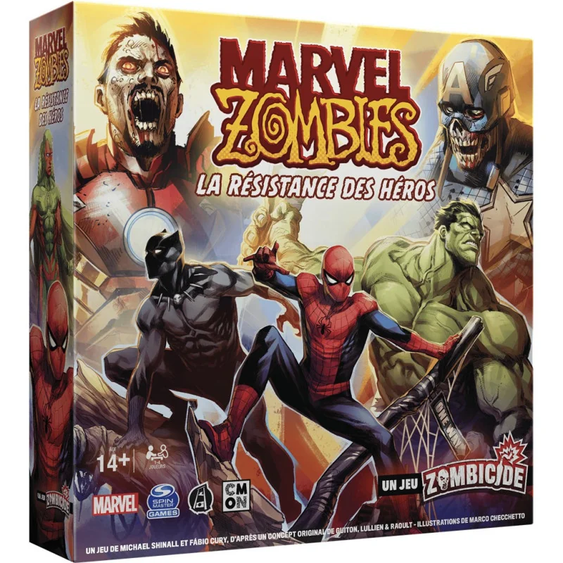 Zombicide - Marvel Zombies : La Résistance des Héros | 3558380109006