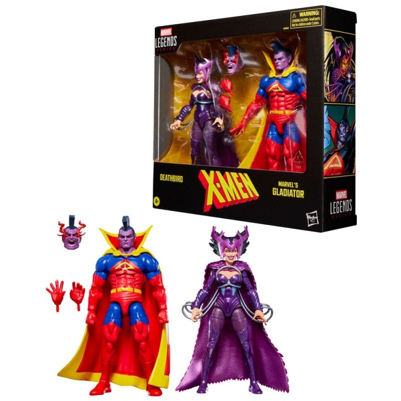 X-Men Marvel Legends Action Figure 2-Pack Deathbird & Marvel's Gladiator 15 cm | 5010996282866