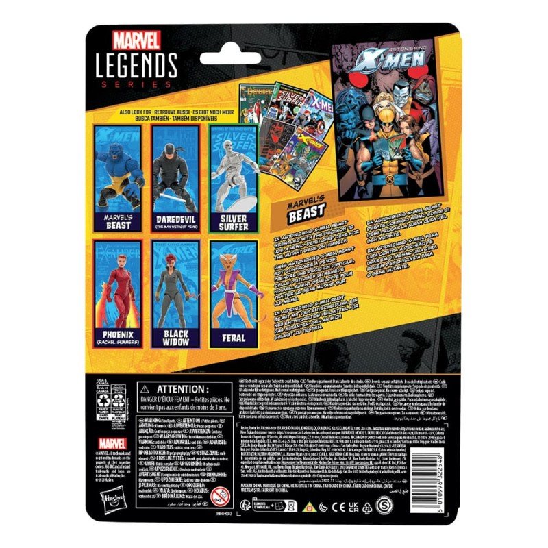 Astonishing X-Men Marvel Legends Action Figure Marvel's Beast 15 cm | 5010996322548