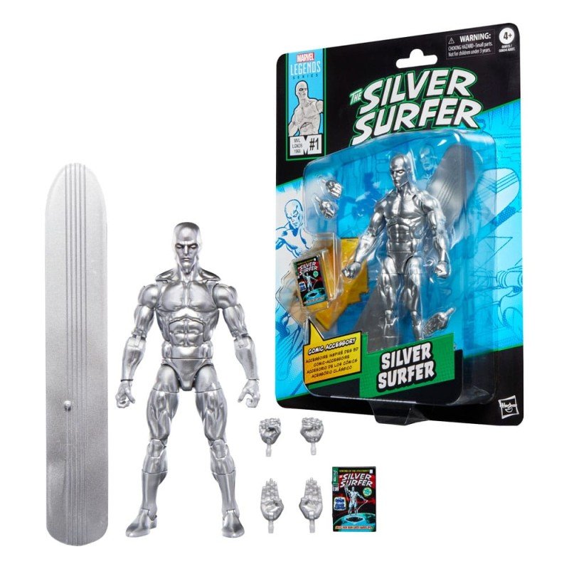 The Silver Surfer Marvel Legends Action Figure Silver Surfer 15 cm | 5010996322463