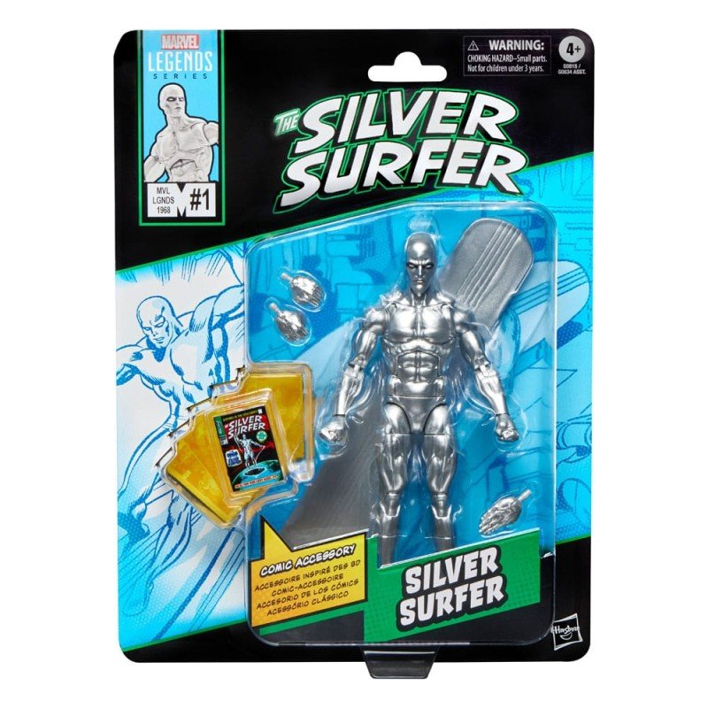 The Silver Surfer Marvel Legends Action Figure Silver Surfer 15 cm | 5010996322463