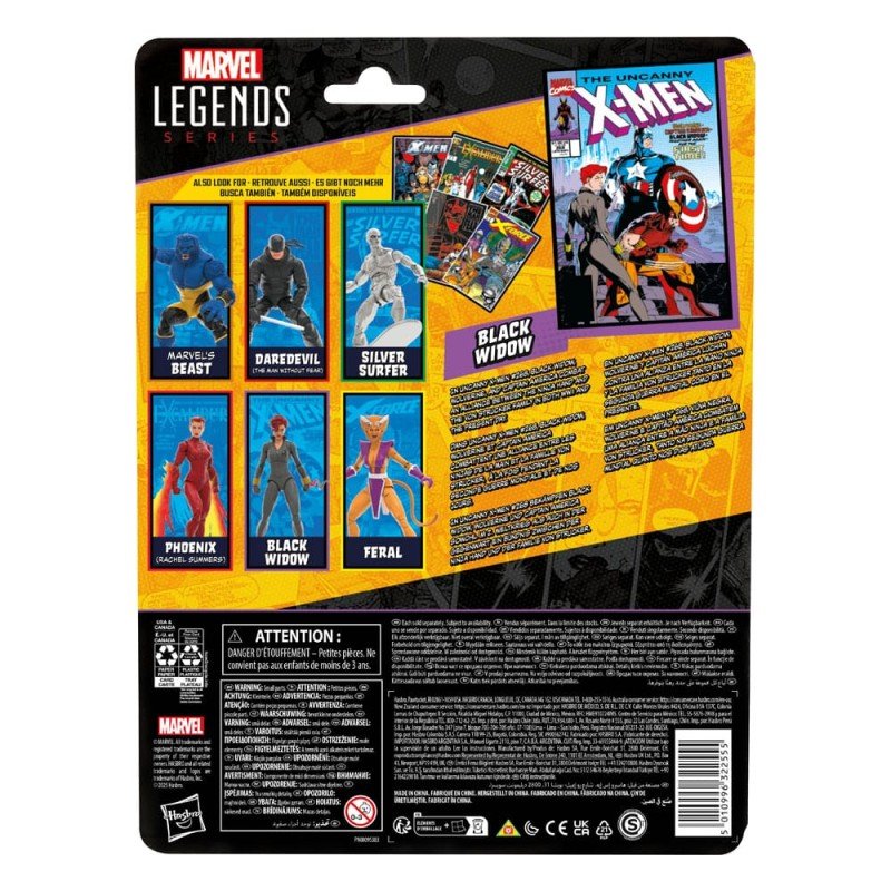 Black Widow Marvel Legends Action Figure Black Widow 15 cm | 5010996322555