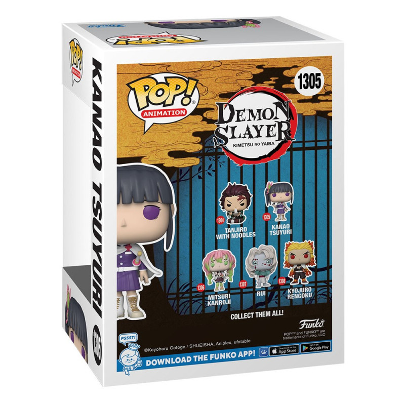 Demon Slayer: Kimetsu no Yaiba Figure Funko POP! Animation Vinyl Kanao Tsuyuri 9 cm