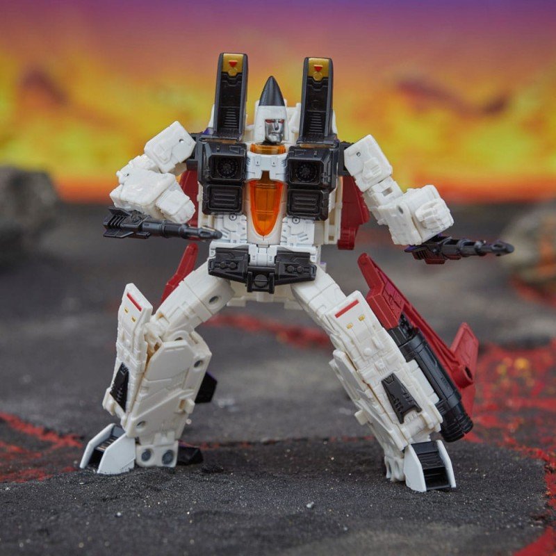 Transformers Generations Legacy United Voyager Class Action Figure G1 Universe Ramjet 18 cm | 5010996285294