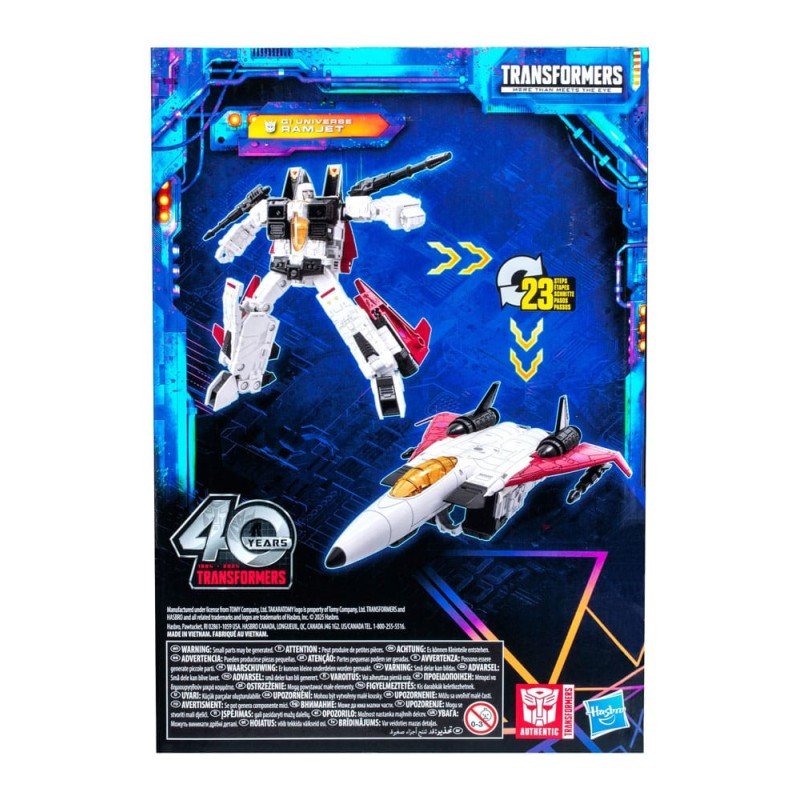 Transformers Generations Legacy United Voyager Class Action Figure G1 Universe Ramjet 18 cm | 5010996285294