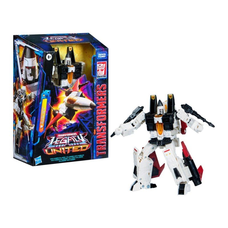 Transformers Generations Legacy United Voyager Class Action Figure G1 Universe Ramjet 18 cm | 5010996285294