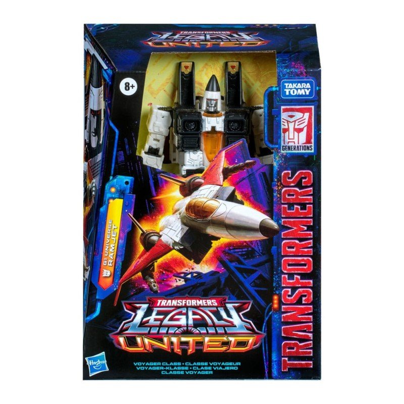 Transformers Generations Legacy United Voyager Class Action Figure G1 Universe Ramjet 18 cm | 5010996285294
