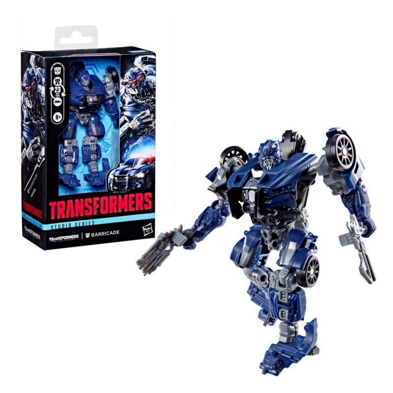 Transformers: The Last Knight Studio Series Deluxe Class Action Figure Barricade 11 cm | 5010996380791