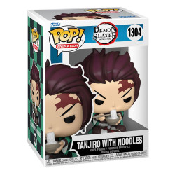 Demon Slayer: Kimetsu no Yaiba Figure Funko POP! Animation Vinyl Tanjiro with Noodles 9 cm