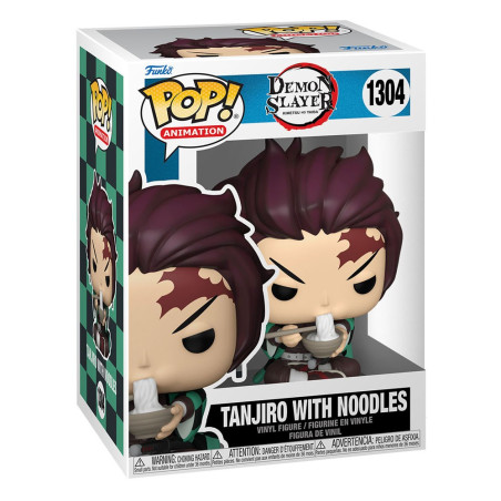 Demon Slayer : Kimetsu no Yaiba Figurine Funko POP! Animation Vinyl Tanjiro with Noodles 9 cm