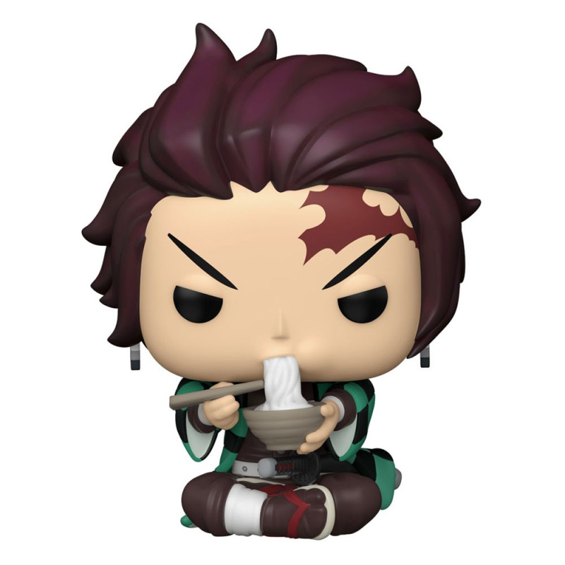 Demon Slayer: Kimetsu no Yaiba Figuur Funko POP! Animatie Vinyl Tanjiro met Noedels 9 cm