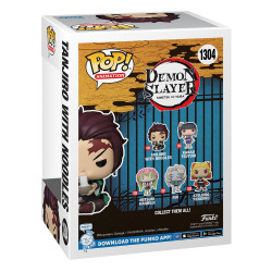 Demon Slayer : Kimetsu no Yaiba Figurine Funko POP! Animation Vinyl Tanjiro with Noodles 9 cm