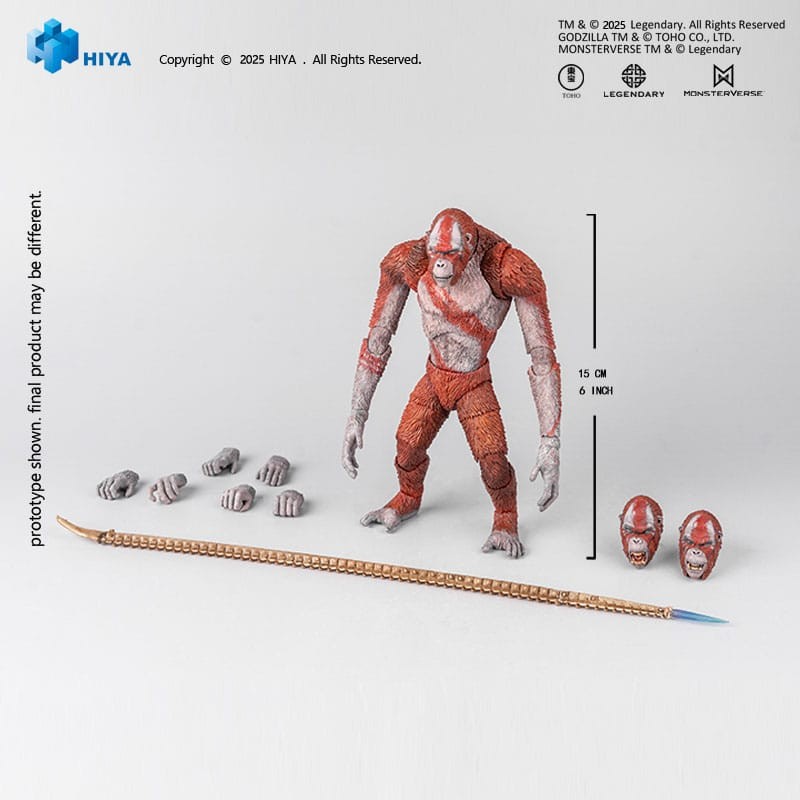Godzilla x Kong The New Empire Exquisite Basic Action Figure Skar King 15 cm | 6957534204531