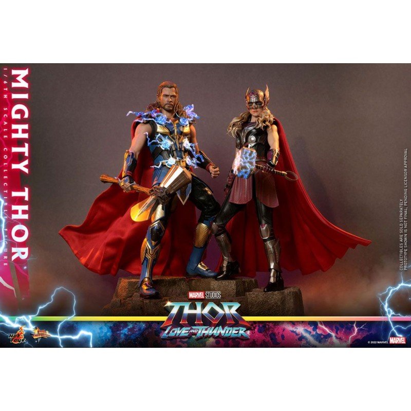 Thor: Love and Thunder Masterpiece Action Figure 1/6 Mighty Thor 29 cm | 4895228611963