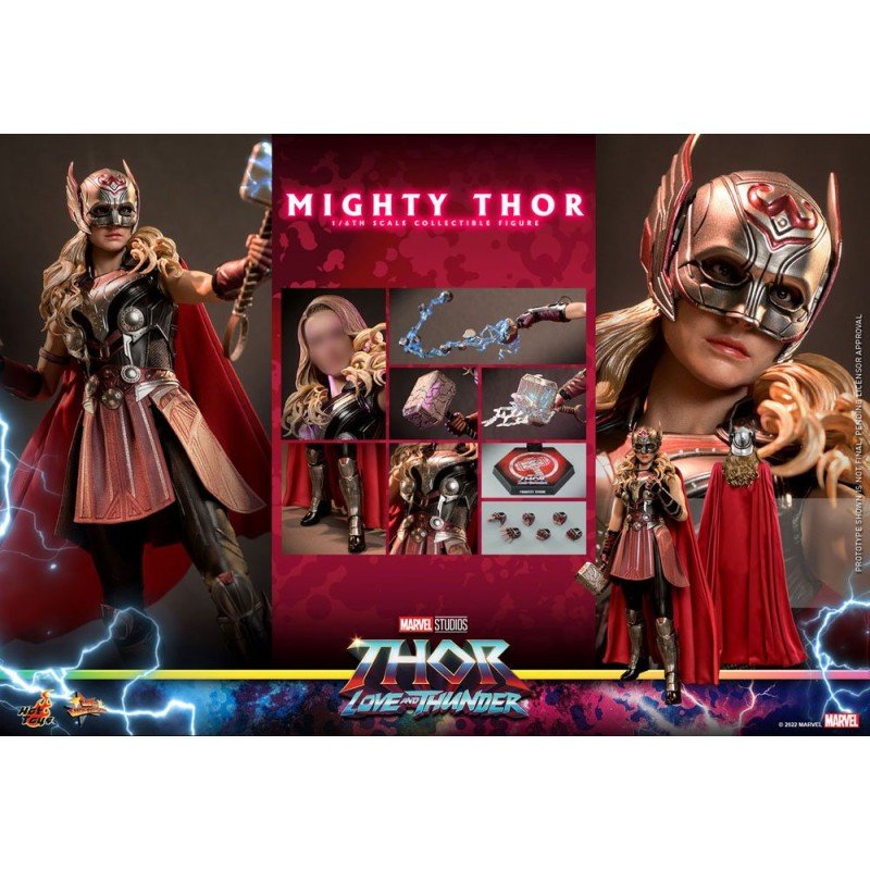 Thor: Love and Thunder Masterpiece figurine 1/6 Mighty Thor 29 cm | 4895228611963