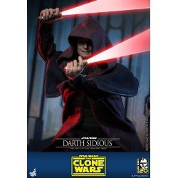 Star Wars: The Clone Wars figurine 1/6 Darth Sidious 29 cm | 4895228614513