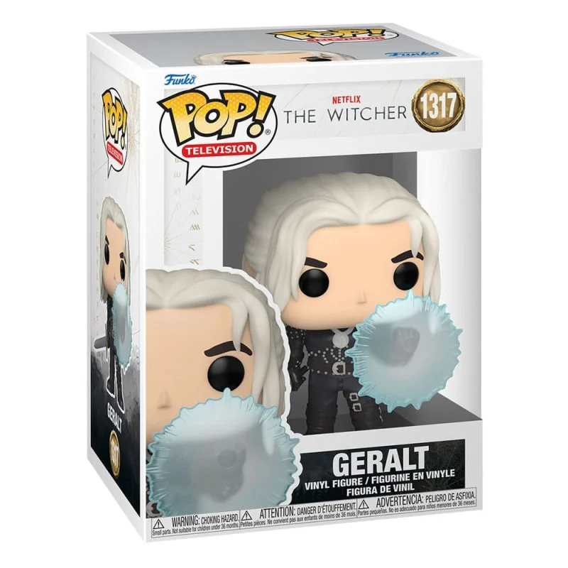 The Witcher Figure Funko POP! TV Vinyl Geralt (Shield) 9 cm | 889698674249