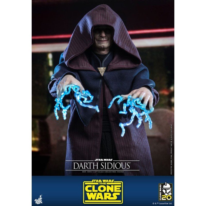 Star Wars: The Clone Wars Action Figure 1/6 Darth Sidious 29 cm | 4895228614513