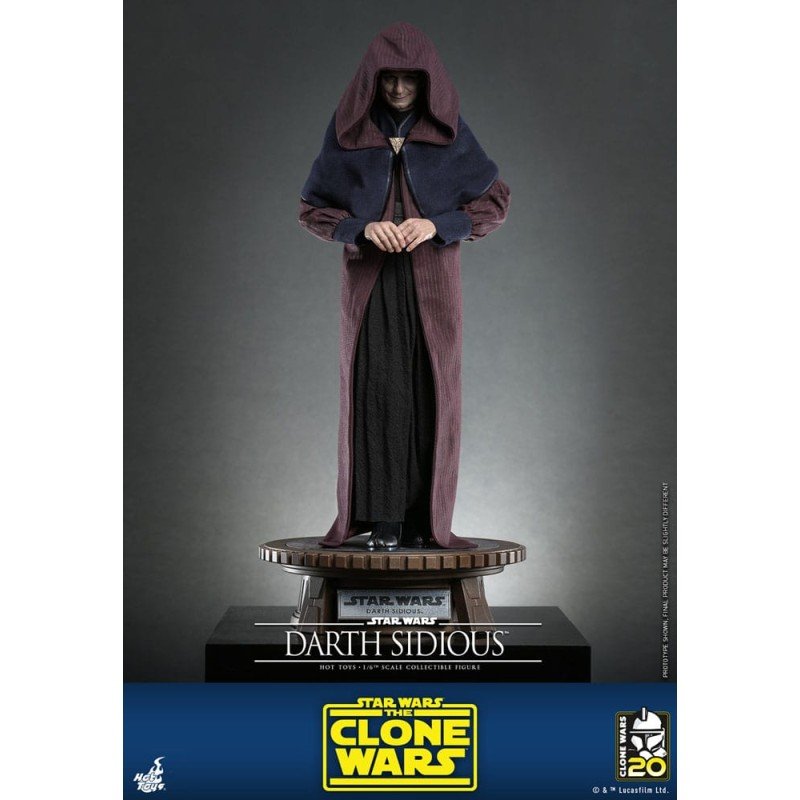 Star Wars: The Clone Wars Action Figure 1/6 Darth Sidious 29 cm | 4895228614513