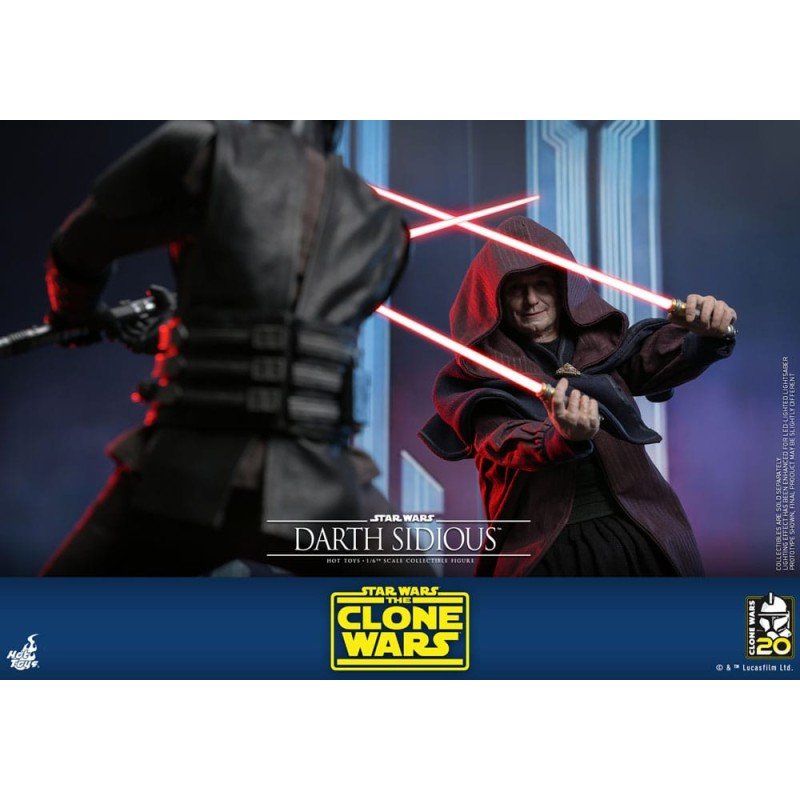 Star Wars: The Clone Wars Action Figure 1/6 Darth Sidious 29 cm | 4895228614513
