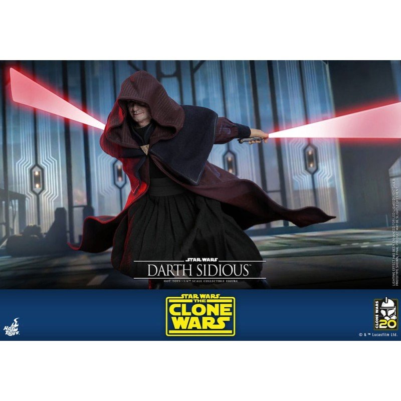 Star Wars: The Clone Wars Action Figure 1/6 Darth Sidious 29 cm | 4895228614513