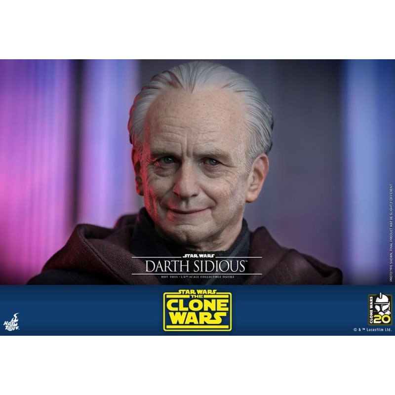 Star Wars: The Clone Wars Action Figure 1/6 Darth Sidious 29 cm | 4895228614513